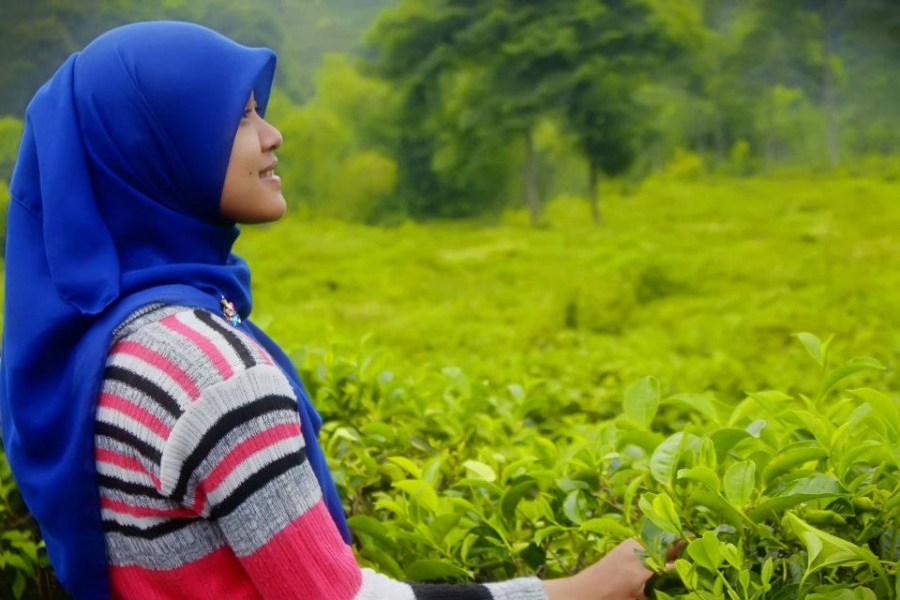 Senyum Teteh di Teh by Adziz BlaCk HeArt