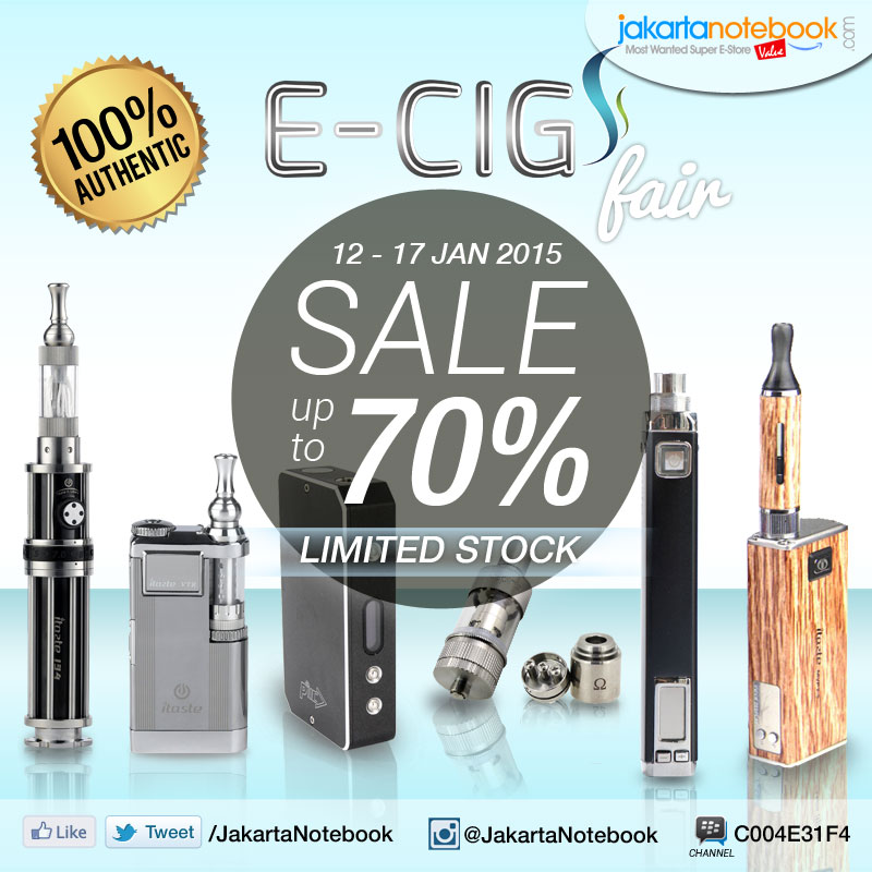 Jakartanotebook.com - Ecig Fair Sale up to 70%. by hobiaja