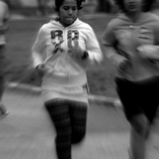 jogging sore hari by aloysius hermawan