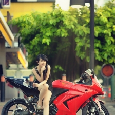 Lady in Ride by Abdurrahman