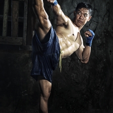 kick boxer by wirawan hanafi